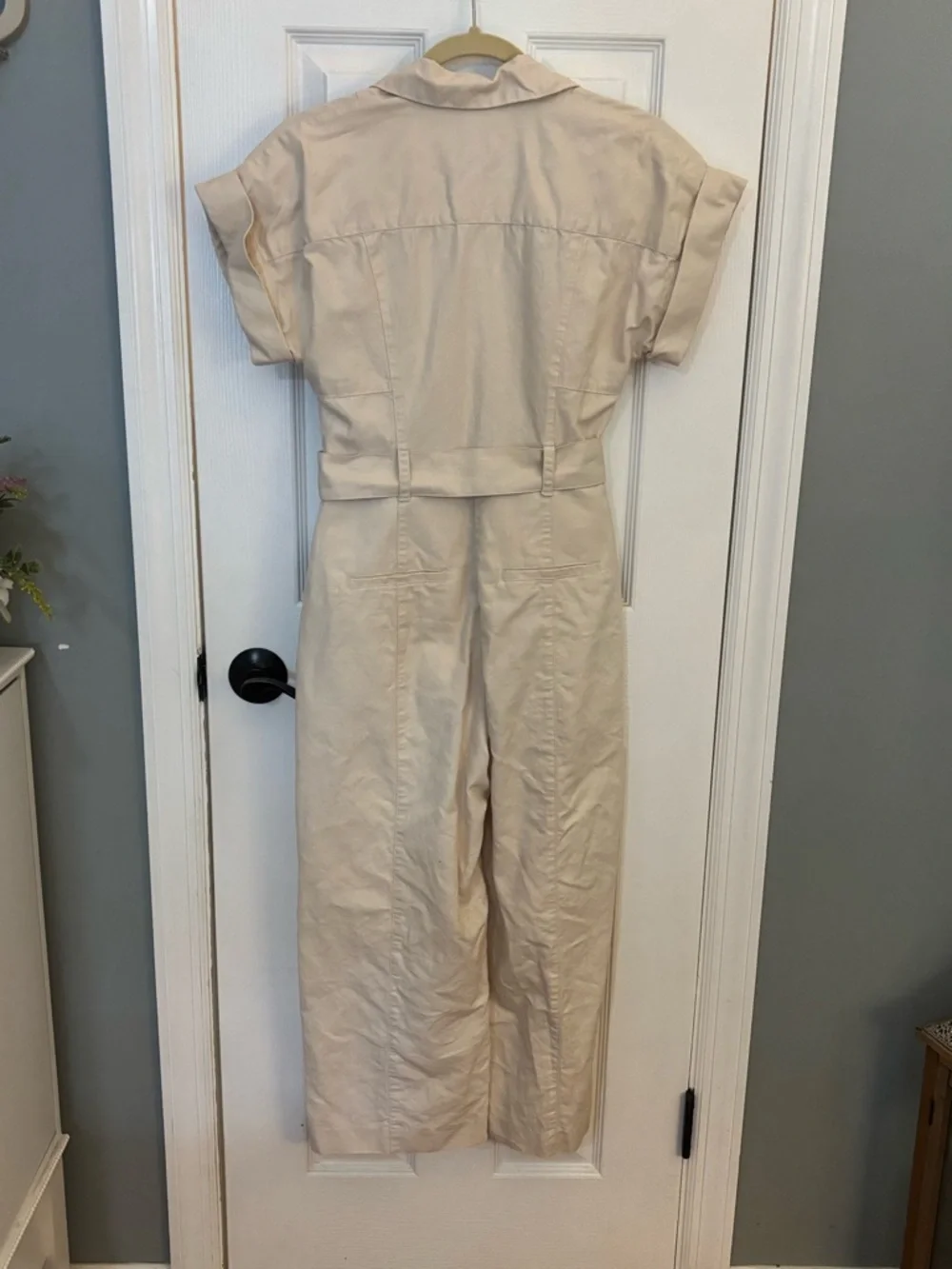Banana Republic Belted Linen Blend Jumpsuit | Size XS petite